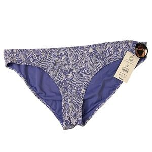 BNWT No Boundaries Purple with White Patterns Lace Bikini (Jacaranda & Wht, XXL)
